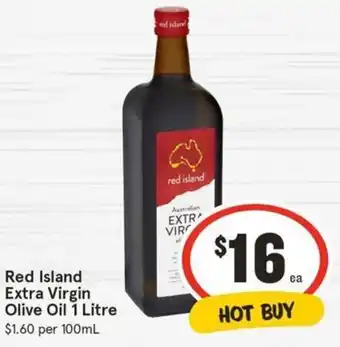 IGA Red Island Extra Virgin Olive Oil 1 Litre offer