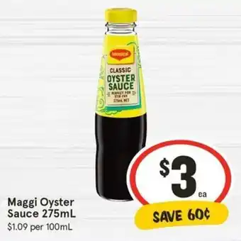 IGA Maggi Oyster Sauce 275mL offer