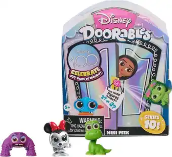 BIG W Disney Doorables Assorted Mini Peek Series 10 Collectible Figures offer