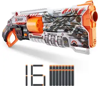 BIG W Zuru X-Shot Skins Lock 16 Foam Dart Play Blaster offer