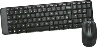 BIG W Logitech Wireless Keyboard & Mouse Combo - Mk220 offer