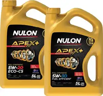 SuperCheap Auto Selected Nulon 5L APEX+ Full Synthetic Engine Oil^ offer