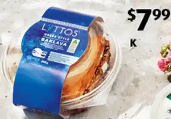 ALDI Lyttos Greek Baklava 300g offer