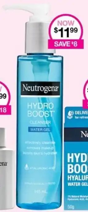 Priceline Neutrogena HYDRO BOOST CLEANSER offer