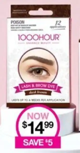 Priceline 1000HOUR LASH & BROW DYE offer