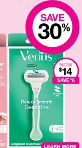 Priceline Gillette Venus Deluxe Smooth Sensitive offer