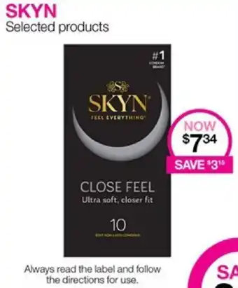 Priceline SKYN Selected products offer