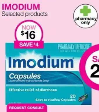 Priceline IMODIUM Selected products offer