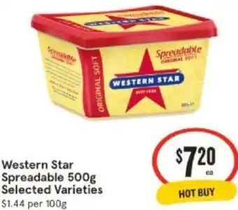 IGA Western Star Spreadable 500g offer