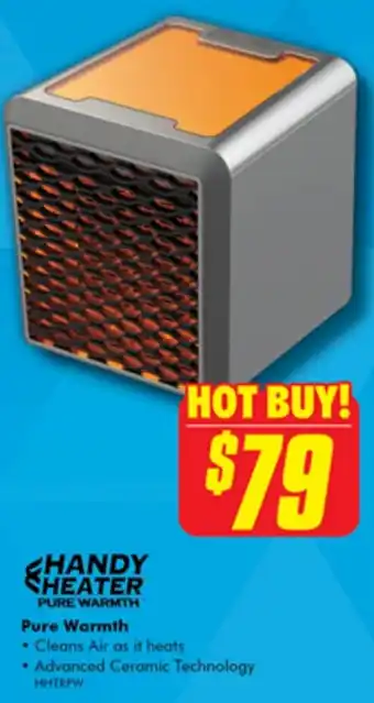 The Good Guys Handy HEATER Pure HOT BUY! offer