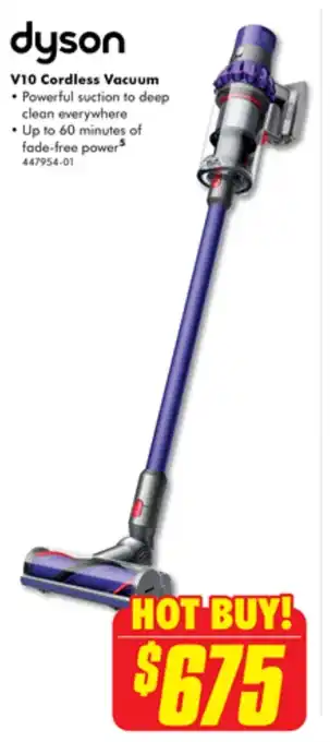 The Good Guys dyson V10 Cordless Vacuum offer