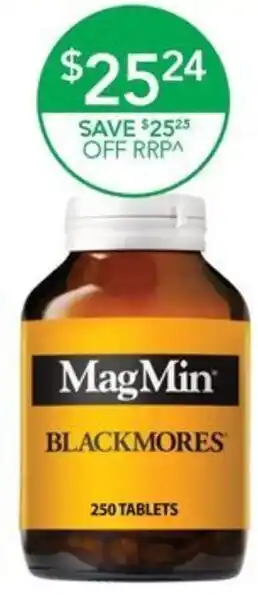 Terry White MagMin BLACKMORES 250 TABLETS offer