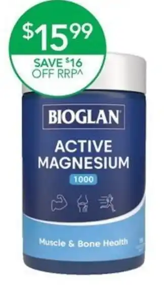 Terry White BIOGLAN ACTIVE MAGNESIUM offer