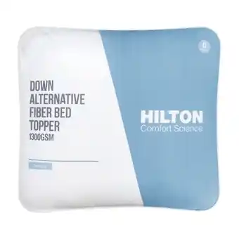 Pillow Talk Comfort Science 1300gsm Mattress Topper by Hilton offer