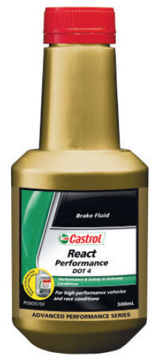 Repco Castrol react performance brake fluid 500ml offer