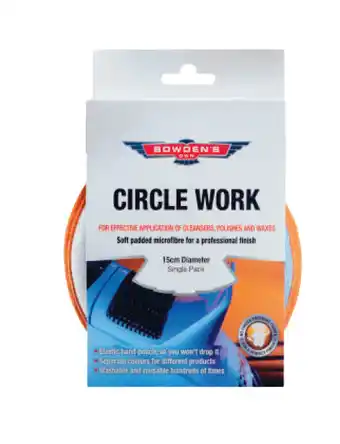 Bowden's own auto body cleanser combo - circle work cloth
