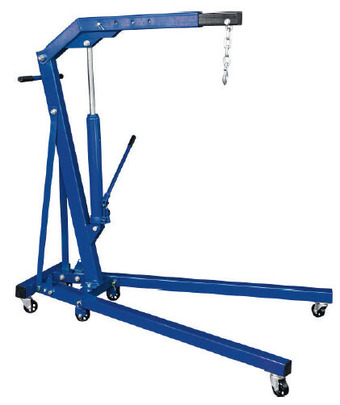 Repco Mechpro blue folding engine crane offer