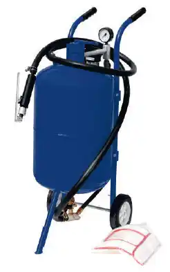 Repco Mechpro blue portable sand blaster offer