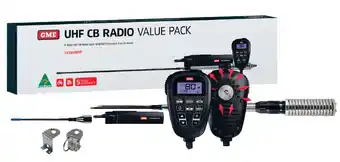Gme uhf cb radio 5 watt compact ultimate value pack