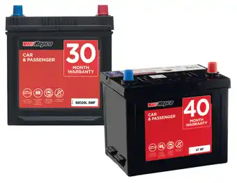 Repco Repco 30 & 40 month warranty car & passenger batteries offer