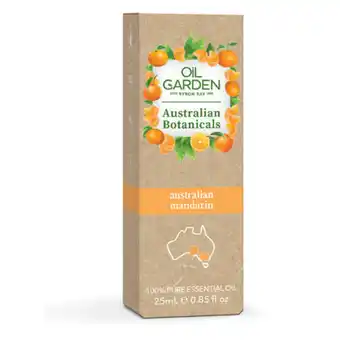 Chemist Discount Centre Oil garden australian botanicals mandarin pure essential oil 25ml offer