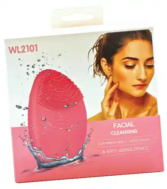Silicone facial cleanser and anti-aging device