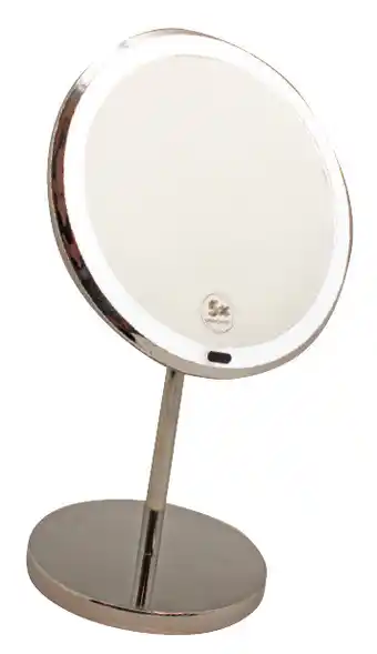 Makeup mirror with led light