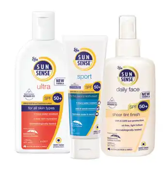 Chemist Discount Centre Ego sunsense sunscreen range offer