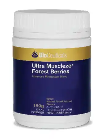 Chemist Discount Centre Bioceuticals ultra muscleze forest berries 180g offer