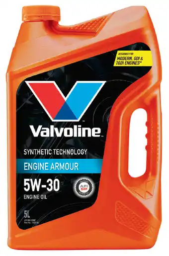 Auto One Valvoline synthetic technology engine armor engine oil 5 litre - 5w-30 offer