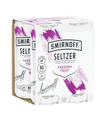 Smirnoff seltzer passionfruit can 250ml