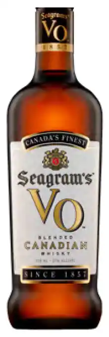 First Choice Liquor Seagrams vo blended canadian whisky 700ml offer