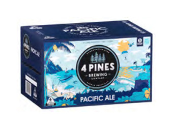 4 pines brewing pacific ale bottle 330ml