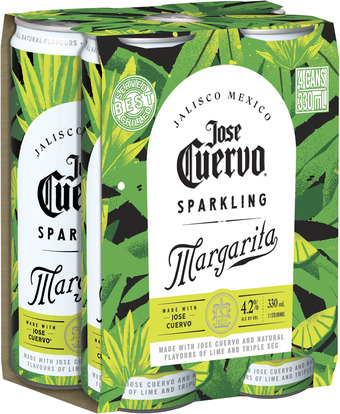Liquorland Jose cuervo sparkling margarita 330ml offer