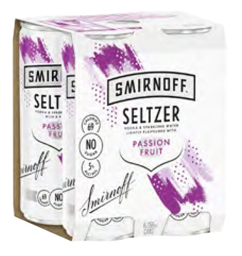 First Choice Liquor Smirnoff seltzer passionfruit can 250ml offer