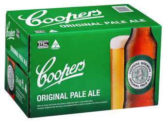 Coopers original pale ale bottles 375ml