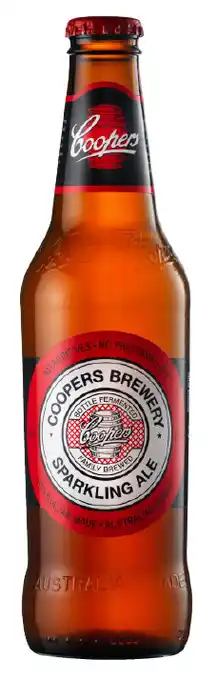 Coopers sparkling ale bottles 24x375ml