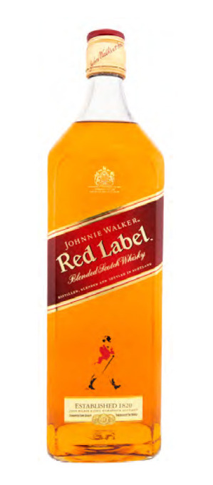 Johnnie walker red label scotch whisky 1125ml