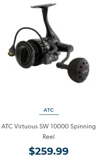 ATC Virtuous SW 10000 Spinning Reel