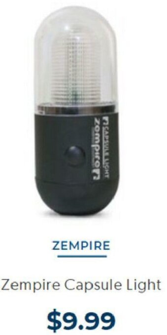 BCF Zempire Capsule Light offer