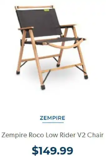 BCF Zempire Roco Lite Rider V2 Chair offer