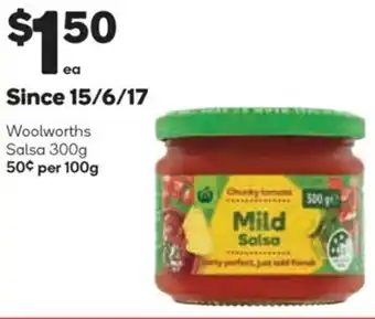 Woolworths Woolworths Salsa 300g offer