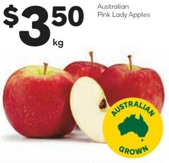 Woolworths Australian Pink Lady Apples offer