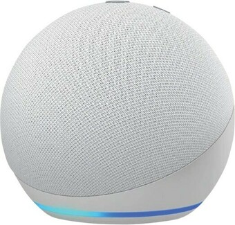 Amazon Echo Dot with Alexa Gen 4 - Glacier White