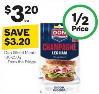 Woolworths Don Sliced Meats 180-250g offer