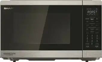 Sharp 1100W Convection Inverter Microwave - Stainless Steel