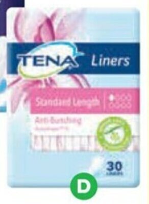 Woolworths Tena Liners Pk 30 offer