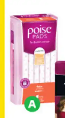Woolworths Poise Incontinence Pads Pk 12 offer