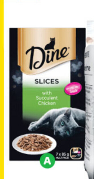 Woolworths Dine Wet Cat Food 7 x 85g offer