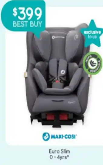 Maxi cosi euro slim price best sale